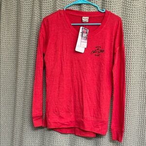NWT Ohio State Football Red Long Sleeve Shirt